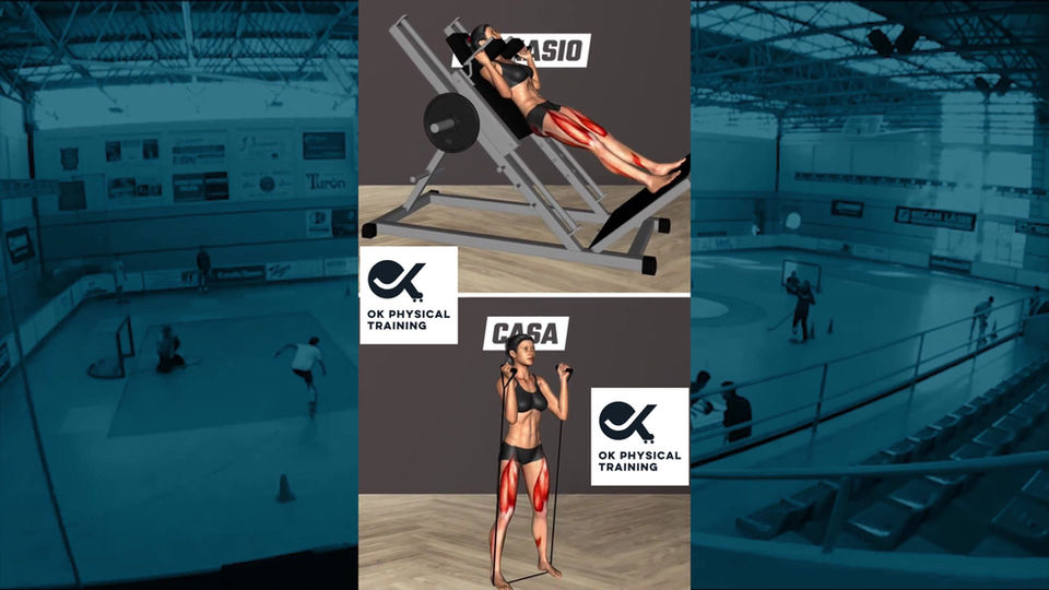 Tren inferior en casa